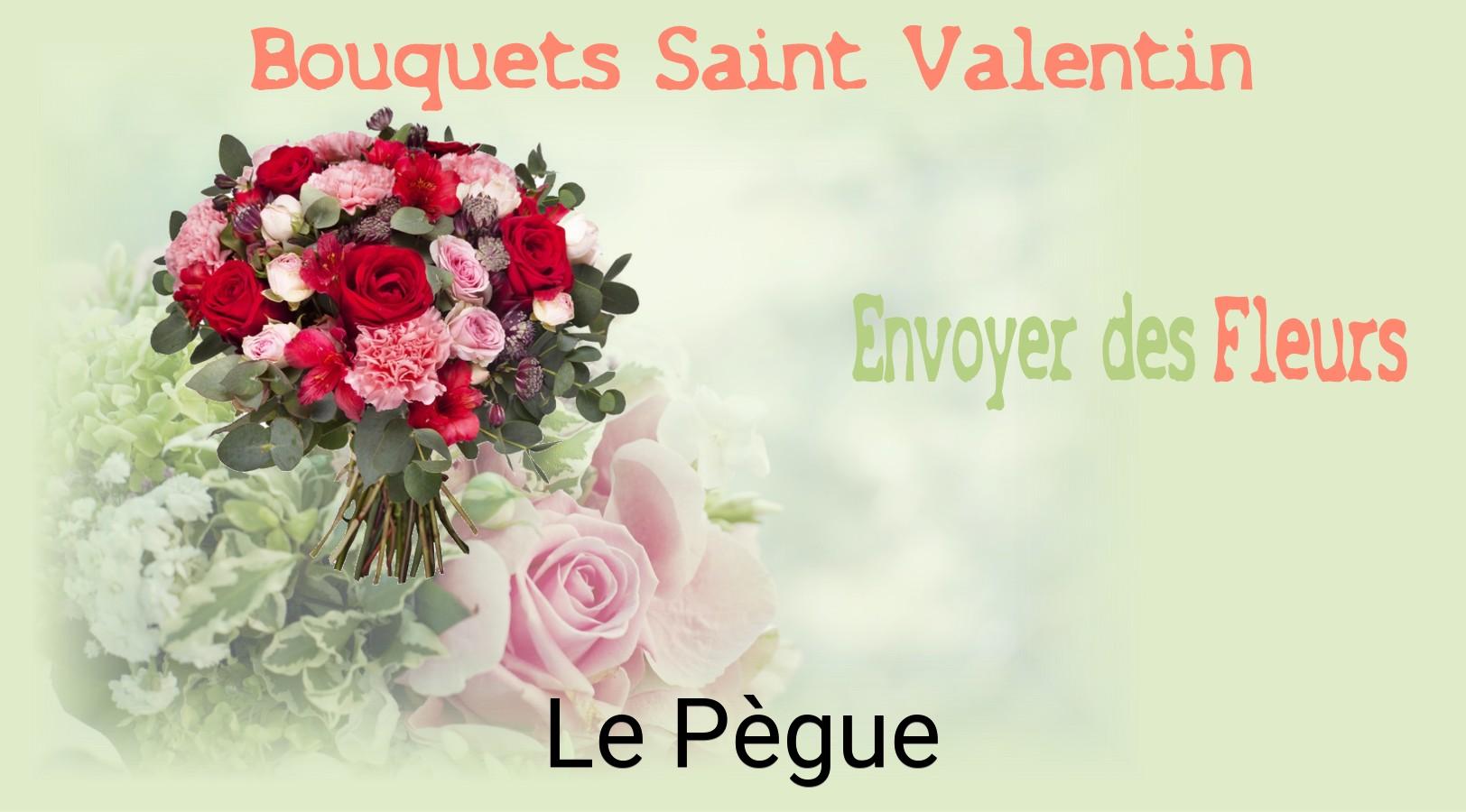 Roses de Saint-Valentin livrées à Le Pègue